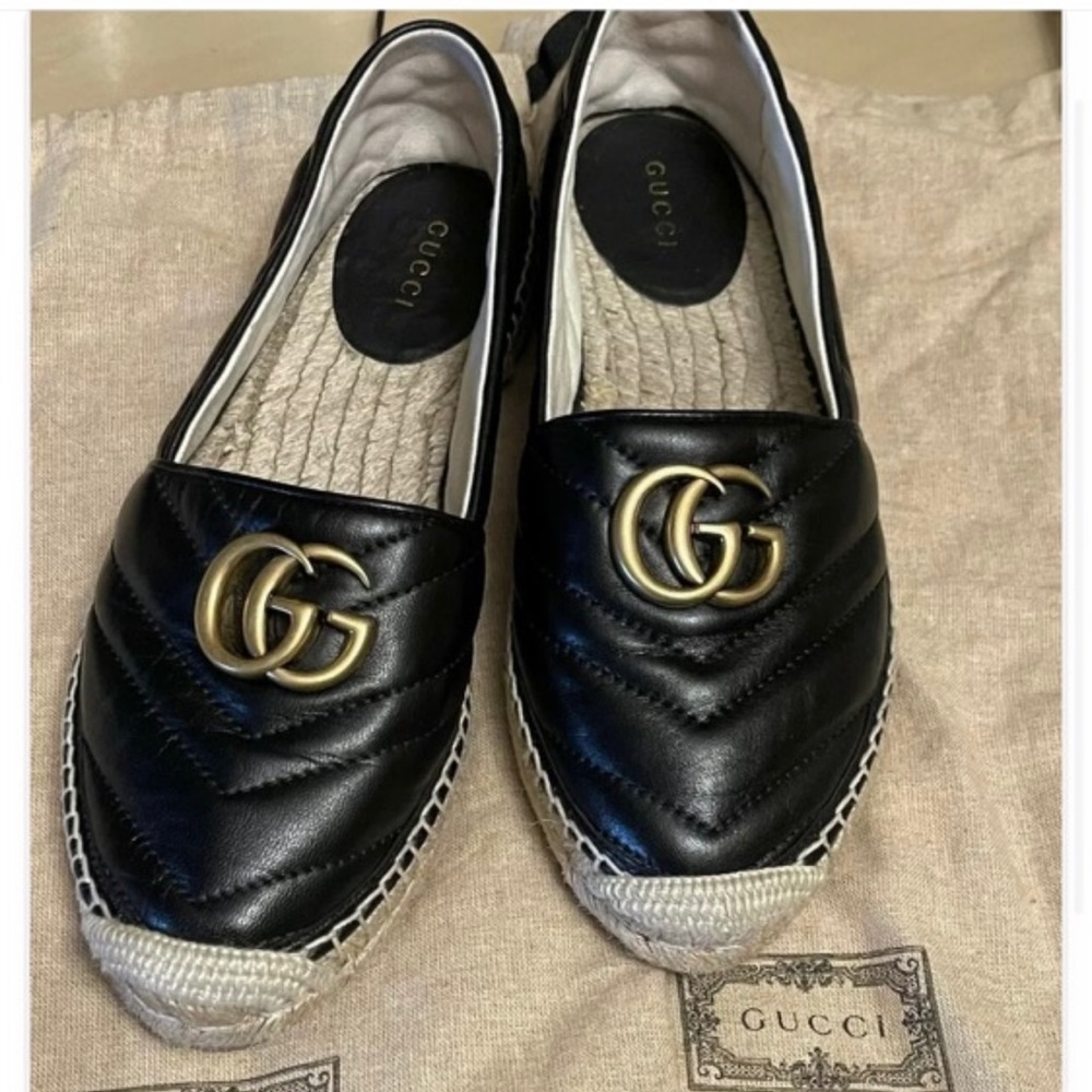 Gucci Flat With Double G the GG Marmont Collection